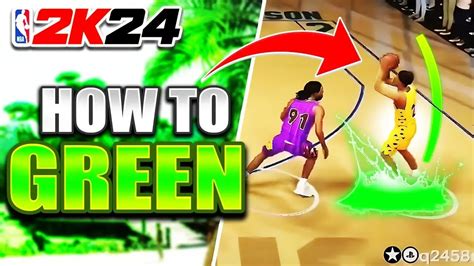 Green Every Shot in NBA 2K24 .